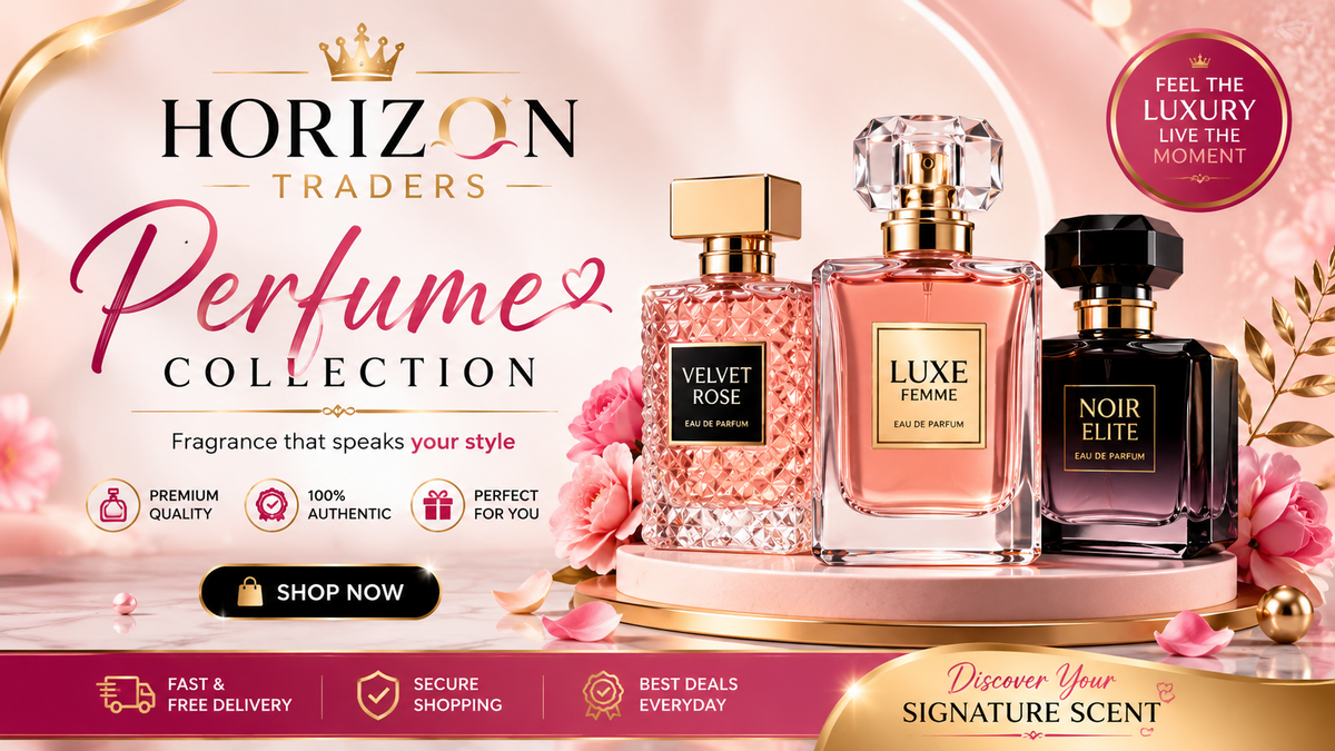 ✨ Horizon Traders Luxury Perfume Collection – Discover Your Signature Scent