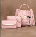 Elegant Women's Handbag Set – 4-Piece Luxury Shoulder & Crossbody Bag Collection